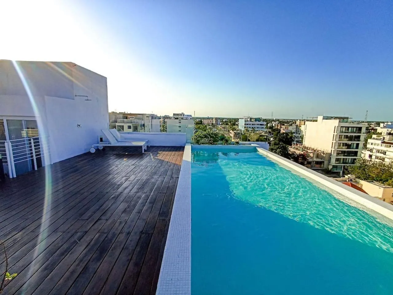 Wide Studio With Sunny Balcony Pool Gym Steps 2 Beach Playa del Carmen 0*,  Mexico