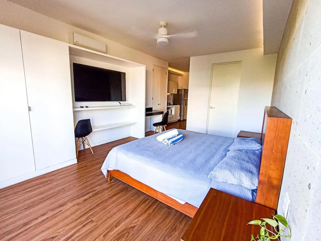 Apartment Wide Studio With Sunny Balcony Pool Gym Steps 2 Beach Playa del Carmen