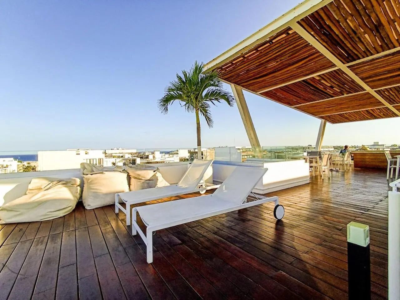 شقة Wide Studio With Sunny Balcony Pool Gym Steps 2 Beach بلايا ديل كارمن